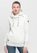 NU 20% KORTING: Ragwear Hoodie GRIPYBUTTON Sweater met rustieke koorda...