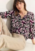 NU 20% KORTING: Cecil Klassieke blouse met print all-over