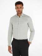 Calvin Klein Overhemd met lange mouwen POPLIN LEAF PRINT SLIM SHIRT