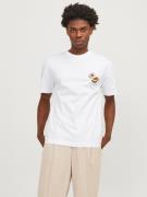 NU 20% KORTING: Jack & Jones T-shirt JORTAMPA BACK TEE SS CREW NECK SN