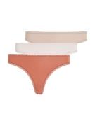 Tommy Hilfiger Underwear Slip 3P THONG met verfijnd kanten randje onde...