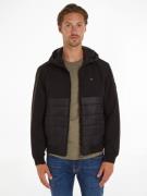 NU 20% KORTING: Tommy Hilfiger Gewatteerde jas CL MIX MEDIA HOODED JAC...