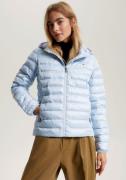 Tommy Hilfiger Gewatteerde jas LW PADDED GLOBAL STRIPE JACKET met merk...