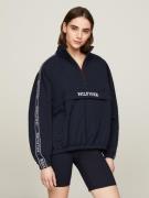 NU 20% KORTING: Tommy Hilfiger Outdoorjack MONOTYPE TAPE RLX 1/2 ZIP J...