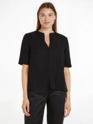 NU 20% KORTING: Tommy Hilfiger Klassieke blouse VISCOSE REGULAR V-NECK...