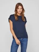 NU 20% KORTING: Vila Shirt met korte mouwen VIELLETTE S/S SATIN TOP - ...