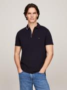 NU 20% KORTING: Tommy Hilfiger Poloshirt RWB ZIP PLACKET TIPPING REG P...