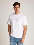 NU 20% KORTING: Calvin Klein T-shirt GRID MONOGRAM TEE