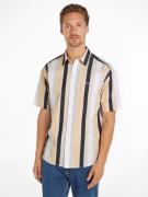 TOMMY JEANS Overhemd met korte mouwen TJM RLX STRIPES SHIRT met veelkl...