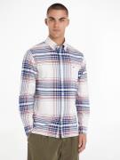 Tommy Hilfiger Overhemd met lange mouwen XL OXFORD CHECK RF SHIRT