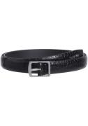 Calvin Klein Leren riem SLIM SQR BUCKLE BELT 2.0_CROCO