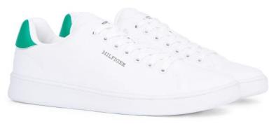 NU 20% KORTING: Tommy Hilfiger Sneakers COURT CUPSOLE PIQUE TEXTILE