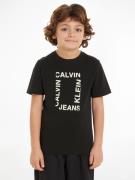 Calvin Klein T-shirt MAXI HERO FLOCK LOGO T-SHIRT