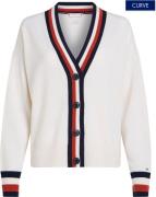 NU 20% KORTING: Tommy Hilfiger Curve Vest CRV GLOBAL STP WOOL CASH CAR...