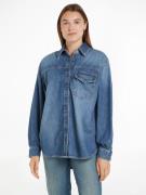 Tommy Hilfiger Overhemdblouse DNM LS RELAXED SHIRT BETH