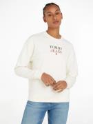 NU 20% KORTING: TOMMY JEANS Sweatshirt TJW BXY ESSENTIAL LOGO 2 CREW