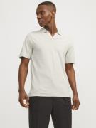 Jack & Jones Poloshirt JJESUMMER LINEN POLO SS LN