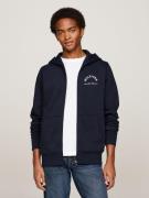 Tommy Hilfiger Capuchonsweatvest ROUNDALL HOODED ZIP THROUGH