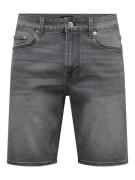 NU 20% KORTING: ONLY & SONS Short ONSPLY DBD 9277 PIM DNM SHORTS