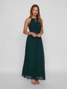 NU 20% KORTING: Vila Maxi-jurk VIMILINA HALTERNECK MAXI DRESS - NOOS