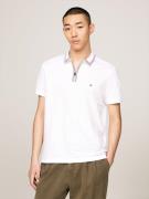 NU 20% KORTING: Tommy Hilfiger Poloshirt RWB ZIP PLACKET TIPPING REG P...