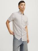 NU 20% KORTING: Jack & Jones Overhemd met korte mouwen JJESUMMER LINEN...