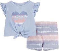 NU 20% KORTING: Levi's Kidswear Top & short LVG 2PCTEEWOVENSHORT (2-de...