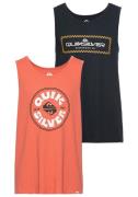 NU 20% KORTING: Quiksilver Tanktop RAIN CALL TANK PACK YM (2-delig, Se...