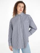 TOMMY JEANS Overhemdblouse TJW OVS PINSTRIPE SHIRT