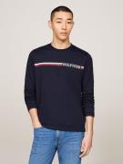 NU 20% KORTING: Tommy Hilfiger Longsleeve CHEST STRIPE LS TEE