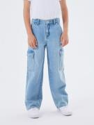 Name It Wijde jeans NKFROSE HW WIDE CARGO JEANS 6190-BS NOOS