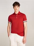 NU 20% KORTING: Tommy Hilfiger Poloshirt INTERLOCK SLEEVE DETAIL REG P...