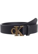 Calvin Klein Leren riem ROUND MONO PLAQUE LTHR BELT 30MM