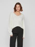 NU 20% KORTING: Vila Trui met V-hals VILOU REV V-NECK L/S LACE KNIT TO...