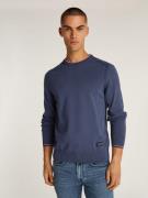 NU 20% KORTING: Tommy Hilfiger Trui met ronde hals RWB COTTON CREW NEC...