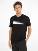 NU 20% KORTING: Calvin Klein T-shirt BRUSH LOGO T-SHIRT met een logo-o...