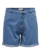 NU 20% KORTING: ONLY CARMAKOMA Short CARVEGA HW MOM SHORTS DNM GUABOX