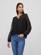 NU 20% KORTING: Vila Shirt VIEDEE L/S TOP - NOOS