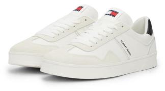 NU 20% KORTING: TOMMY JEANS Plateausneakers TJM LEATHER RETRO CUPSOLE