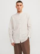 Jack & Jones Overhemd met lange mouwen JJESUMMER BAND LINEN BLEND SHIR...