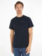 NU 20% KORTING: TOMMY JEANS T-shirt TJM SLIM LINEAR CHEST TEE EXT