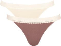 Sloggi Slip GO Ribbed R Tanga C2P (Set van 2)