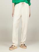 Tommy Hilfiger Linnen broek CASUAL LINEN TAPER PULL ON PANT