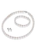 Firetti Sieradenset Sieraad Geschenk, Sieraad-Set Parel: Ketting + Arm...