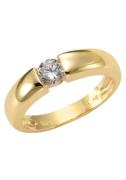 Firetti Ring Sieraad Geschenk, Spannring-look, glanzend verguld, klass...