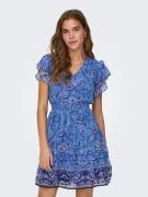 NU 20% KORTING: Only Gedessineerde jurk ONLVALENTINA LIFE S/S SMOCK DR...