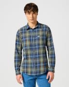 NU 20% KORTING: Wrangler Overhemd met lange mouwen 1 PKT SHIRT met ger...