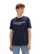 Tom Tailor Denim T-shirt met logoprint