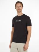 NU 20% KORTING: Calvin Klein T-shirt FLOCK LOGO T-SHIRT met een logo-o...