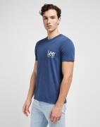 NU 20% KORTING: Lee® Shirt met print Thee van puur katoen